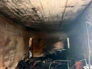 El interior de algunos inmuebles también resultó afectado. Crédito: Gobierno de Cuernavaca