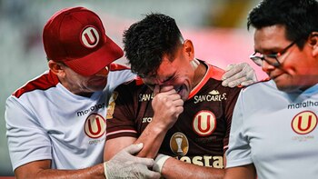 José Rivera salió lesionado en