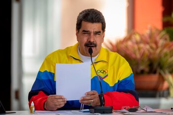 El presidente de Venezuela, Nicolás