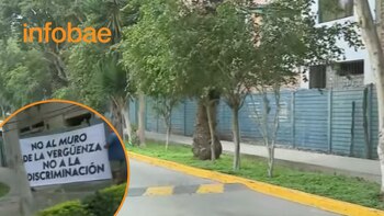 ‘Muro de la vergüenza’ en