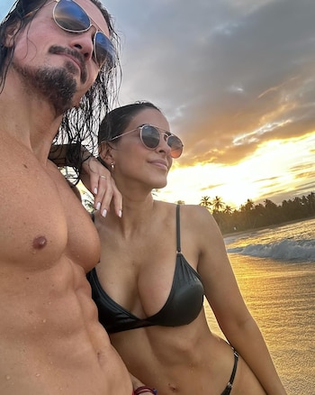 Christian Sancho y Celeste Muriega