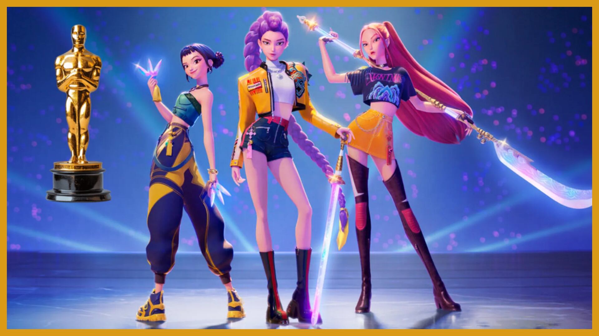 El grupo ficticio HUNTR/X, las voces de estrellas del pop y el trabajo creativo de Maggie Kang impulsan a la película animada a superar récords y liderar la temporada de premios