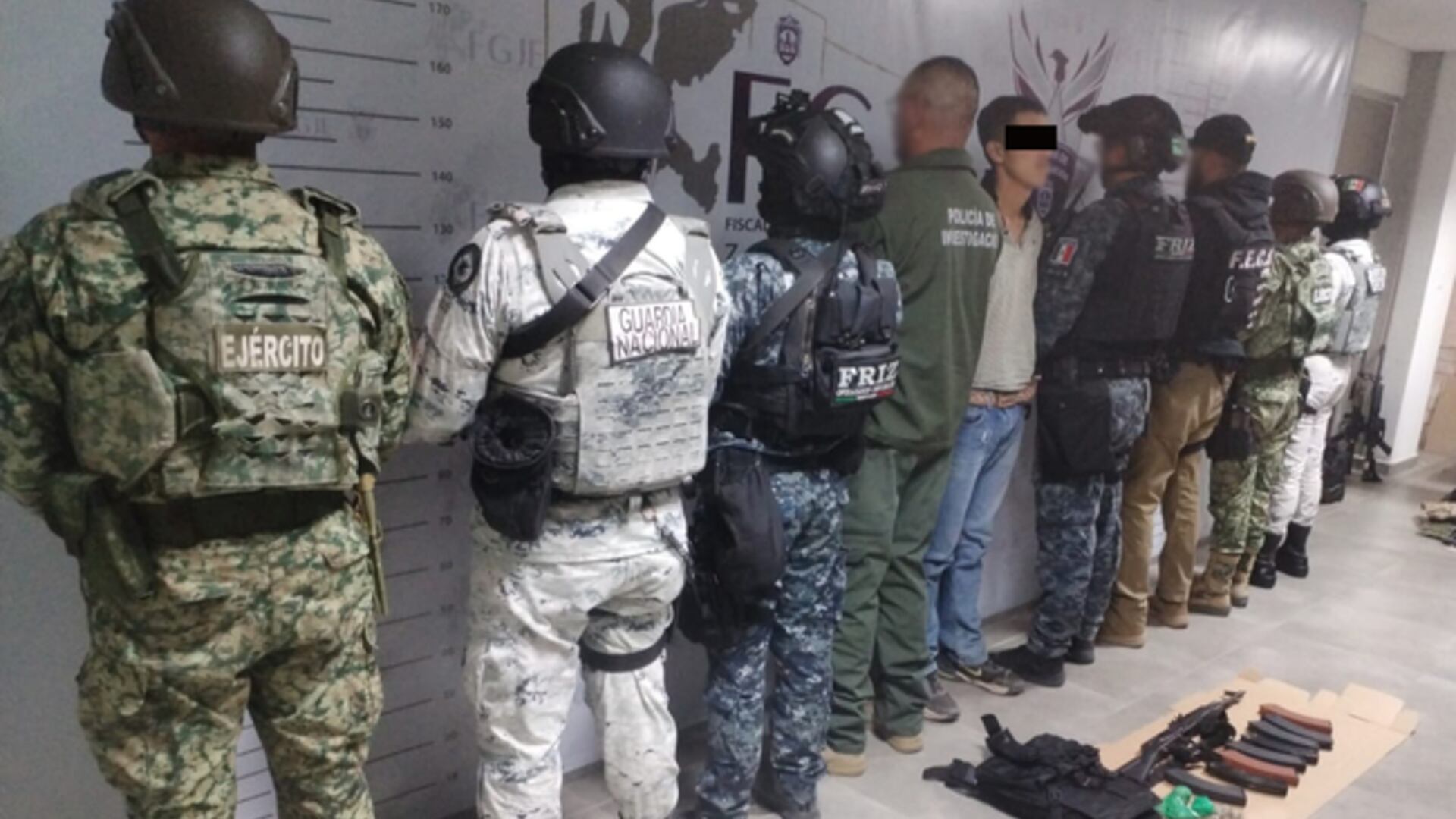 El operativo de fuerzas federales para capturar a
