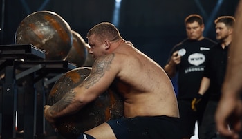 Tom Stoltman, múltiple campeón internacional,