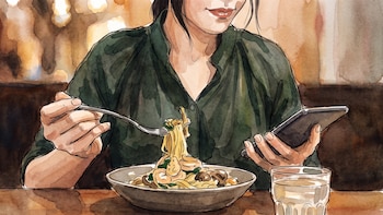 ¿Comer rápido y distraído cambia la relación con la comida?
