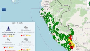 Vías bloqueadas en Puno. (Ositrán)
