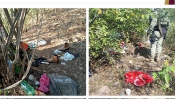 Localizan dos campamentos con más