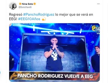 Usuarios felices por regreso de