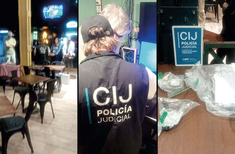 Personal de la fiscalía y de la Agencia Gubernamental de Control recorrió cada sector del boliche Kapital, cámaras y computadoras quedaron bajo resguardo de la Justicia