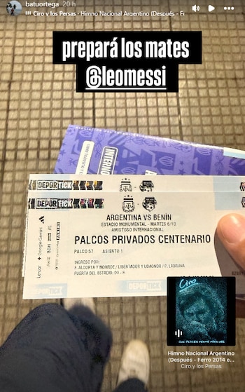 Famosos despedida lionel Messi