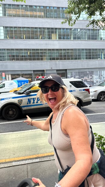 La mamá de Cande viajó