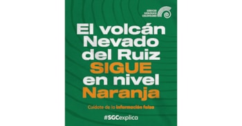 El SGC confirmó que el