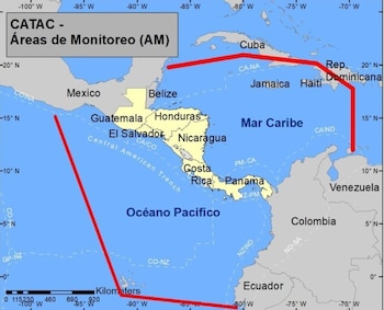 Áreas de monitoreo. (AMP)