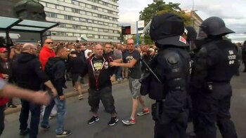 Activistas de la ultraderecha alemana