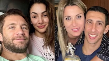 El encuentro de Thelma Fardin y Nico Riera con Ángel Di María y su esposa Jorgelina Cardoso: “Hermosa cena rosarina”