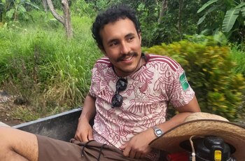 Diego Dorantes, estudiante de antropología,