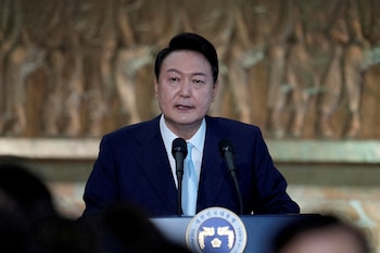 El presidente surcoreano, Yoon Suk