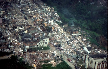 Imagen de referencia terremoto Armenia. Los antecedentes de Armero, Armenia, Gramalote, Mocoa e Iota muestran que la reconstrucción del terremoto en Chocó podría superar otros desastres en Colombia - crédito Colprensa