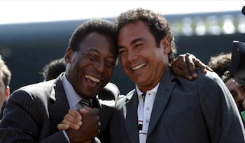 La presencia de Pelé en la Copa del Mundo de México 1970 impulsó la vocación futbolística de Hugo Sánchez desde su infancia. (Foto: Instagram/hugosanchez_9)