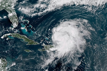 Esta imagen del satélite GOES-16