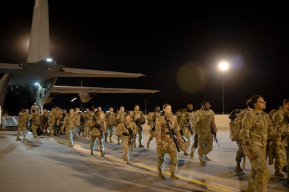 United States Military Parade for Trump's Birthday United States Army soldiers