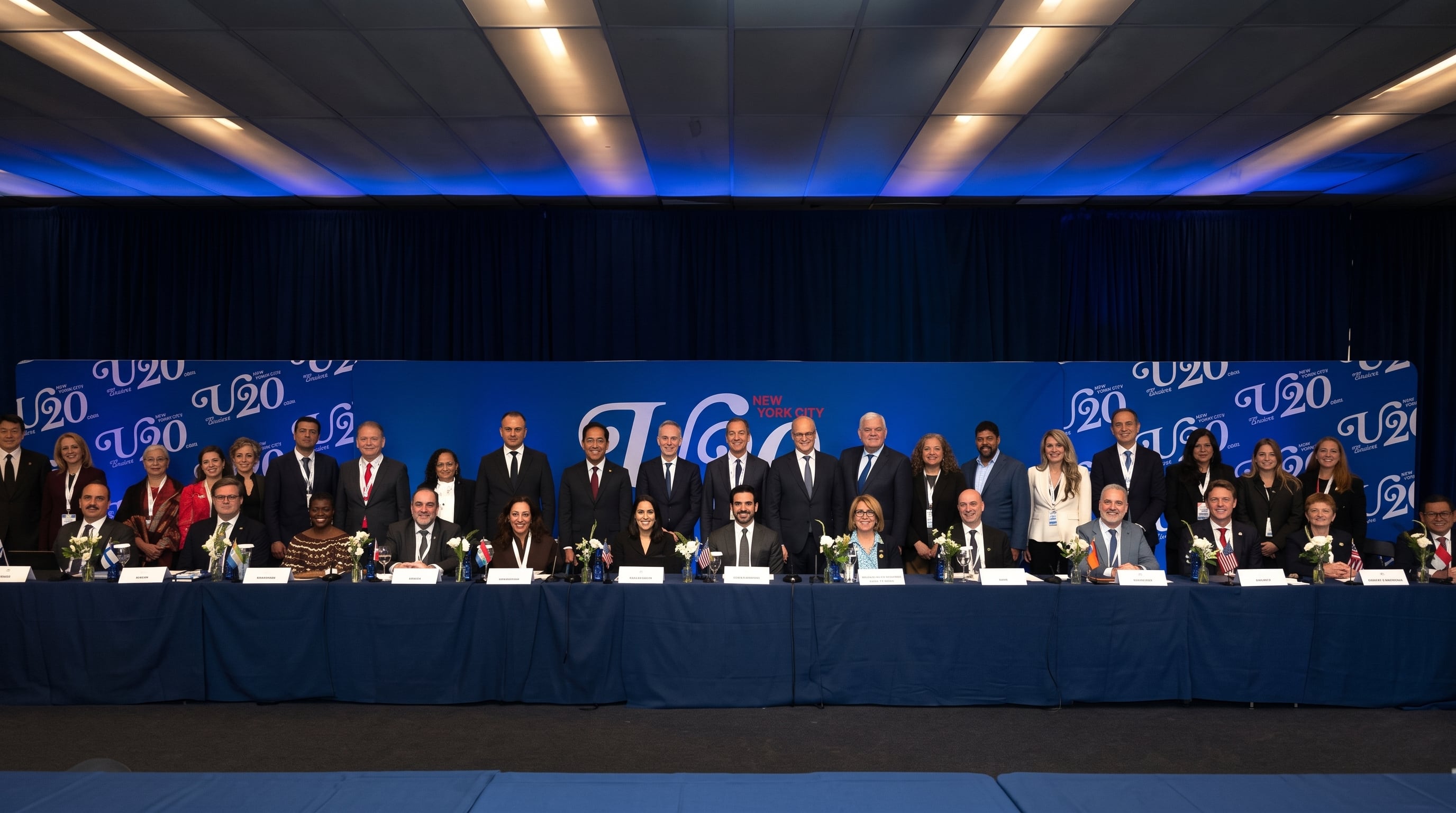 El encuentro fue copresidido por Nueva York y Los Ángeles