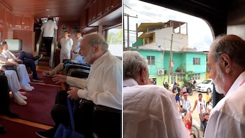 AMLO compartió imágenes inéditas de