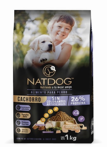 El alimento para perro Natdog
