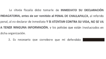 Extradición de ‘El Monstruo’: escrito