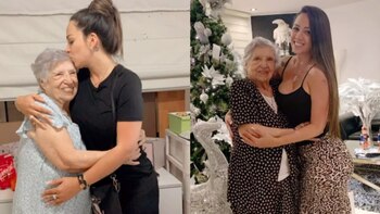 Melissa Klug junto a su