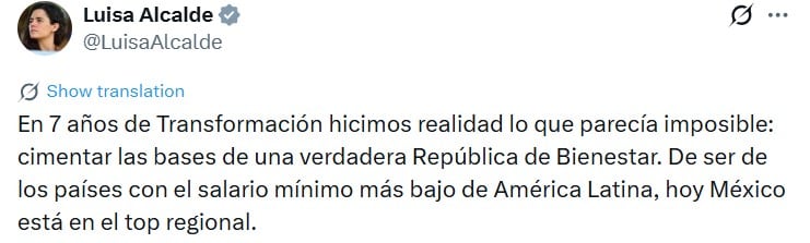 El comunicado resalta el papel de los incrementos salariales como eje para fortalecer el bienestar laboral.