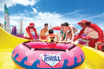 Las atracciones acuáticas son ideales