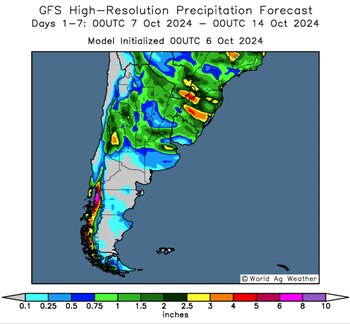 La semana dejaría lluvias en