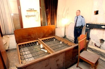 La habitación del pederasta belga