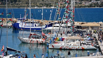 La mayor misión a Gaza de la Global Sumud Flotilla parte de Sicilia con más de medio centenar de barcos