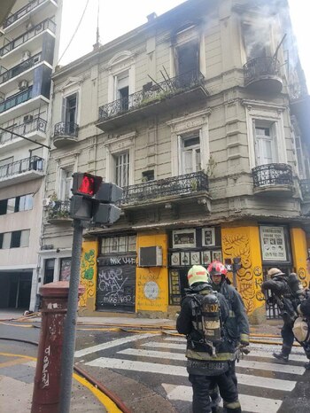 Personal de Bomberos de la