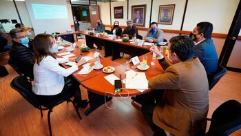 En la reunión, los investigadores