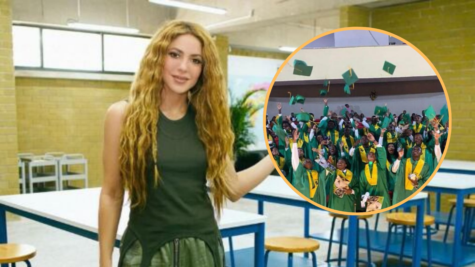 Shakira anunció la graduación de 415 estudiantes de los colegios de su fundación Pies Descalzos en distintas regiones de Colombia - crédito @Shakira / Instagram