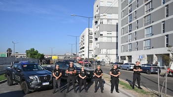 La Policía custodia los edificios