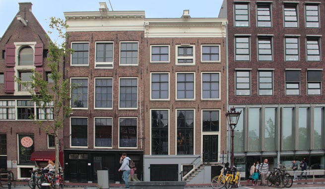 Casa de Ana Frank, Amsterdam.