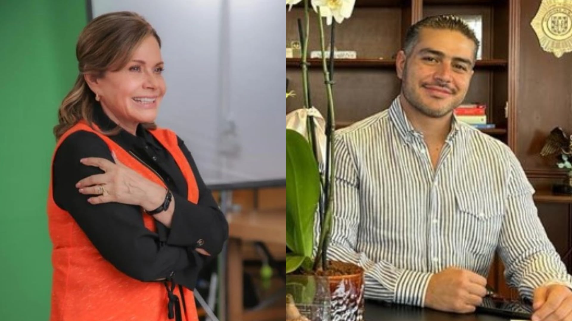 María Sorté está consciente de la popularidad de su hijo, Omar García Harfuch, entre el público femenino (Foto: Instagram)