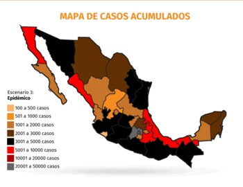 coronavirus mexico mapa colores 180620