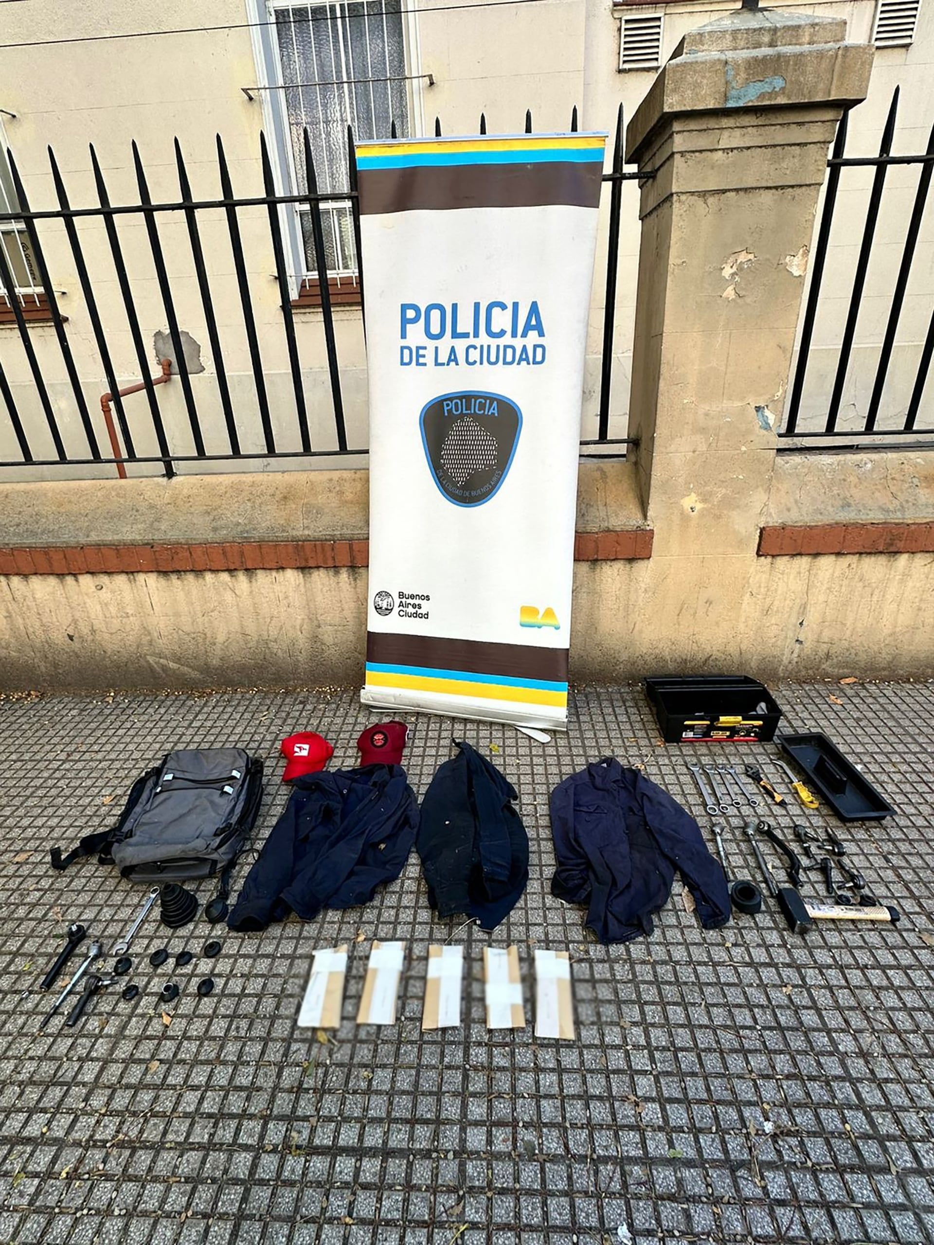 Lo incautado por los efectivos