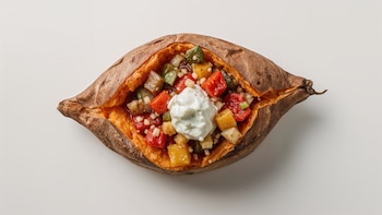 El boniato puede rellenarse de