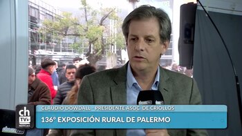 Claudio Dowdall, presidente de la