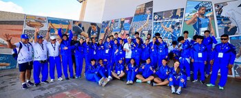 Natación, ajedrez y karate do completaron la cosecha de El Salvador en Codicader 2026 con el oro de Alexandra Meléndez, el título de Carlos Roberto Ibarra y cuatro bronces en karate do. (Foto cortesía Instituto Nacional de los Deportes de El Salvador)