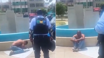 Un ciudadano extranjero fue reducido