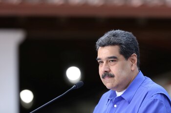 El dictador venezolano Nicolás Maduro