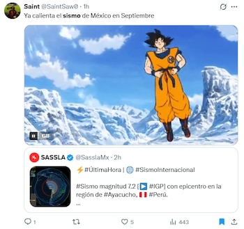 memes México sismo Perú