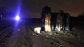 El micro había partido desde